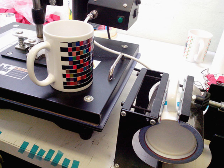 Термотрансферная печать на чашках