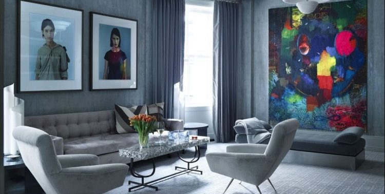 Много синего не бывает: дизайн комнат в трендовом цвете