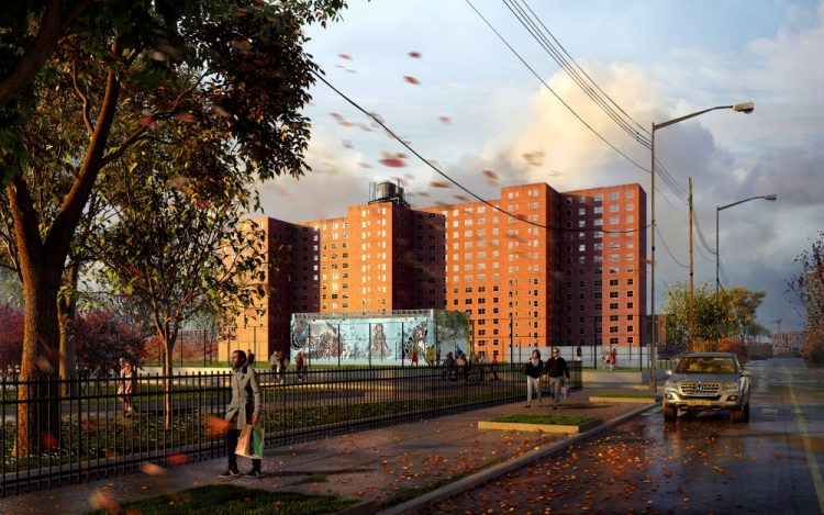 KPF реконструирует жилье в Бруклине, разрушенное ураганом «Сэнди»