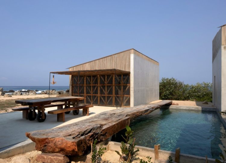 Уникальный дом для отдыха Casa Naila на побережье Оахаки