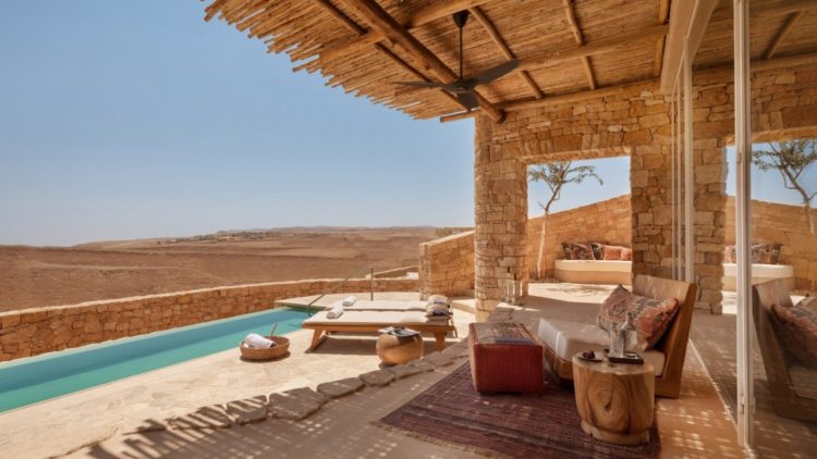 Отель Six Senses Shaharut в израильской пустыне